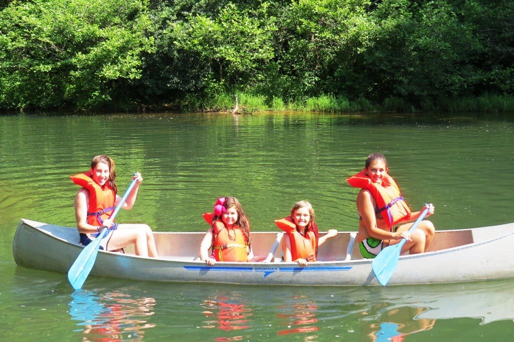 Canoes on Little River