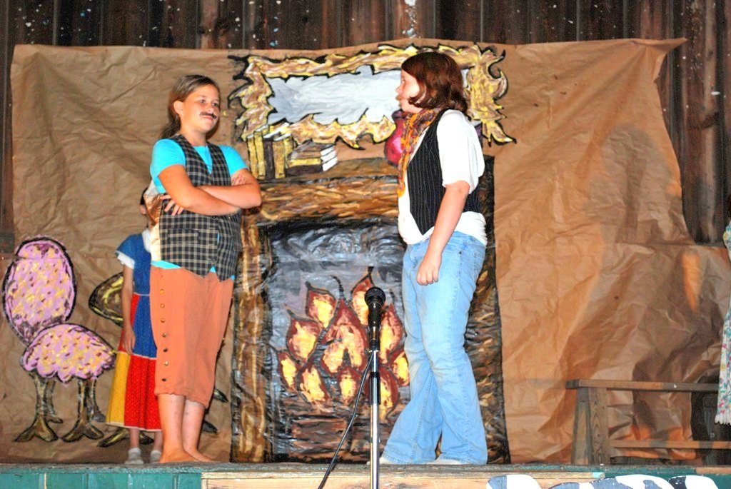 A drama performance at Riverview