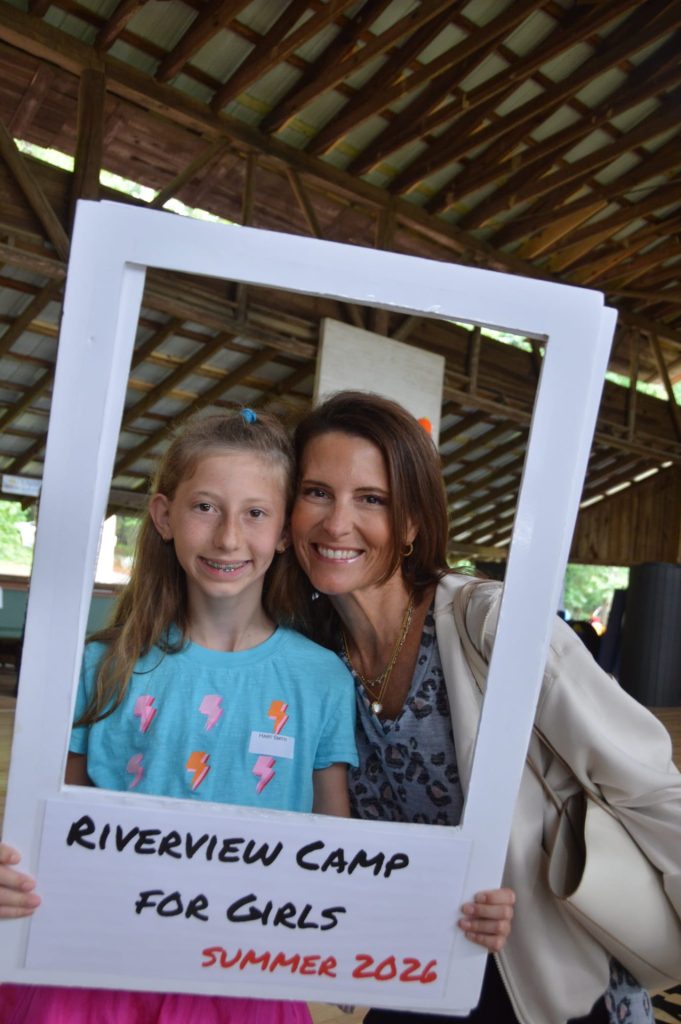 A mother and daughter together at Riverview
